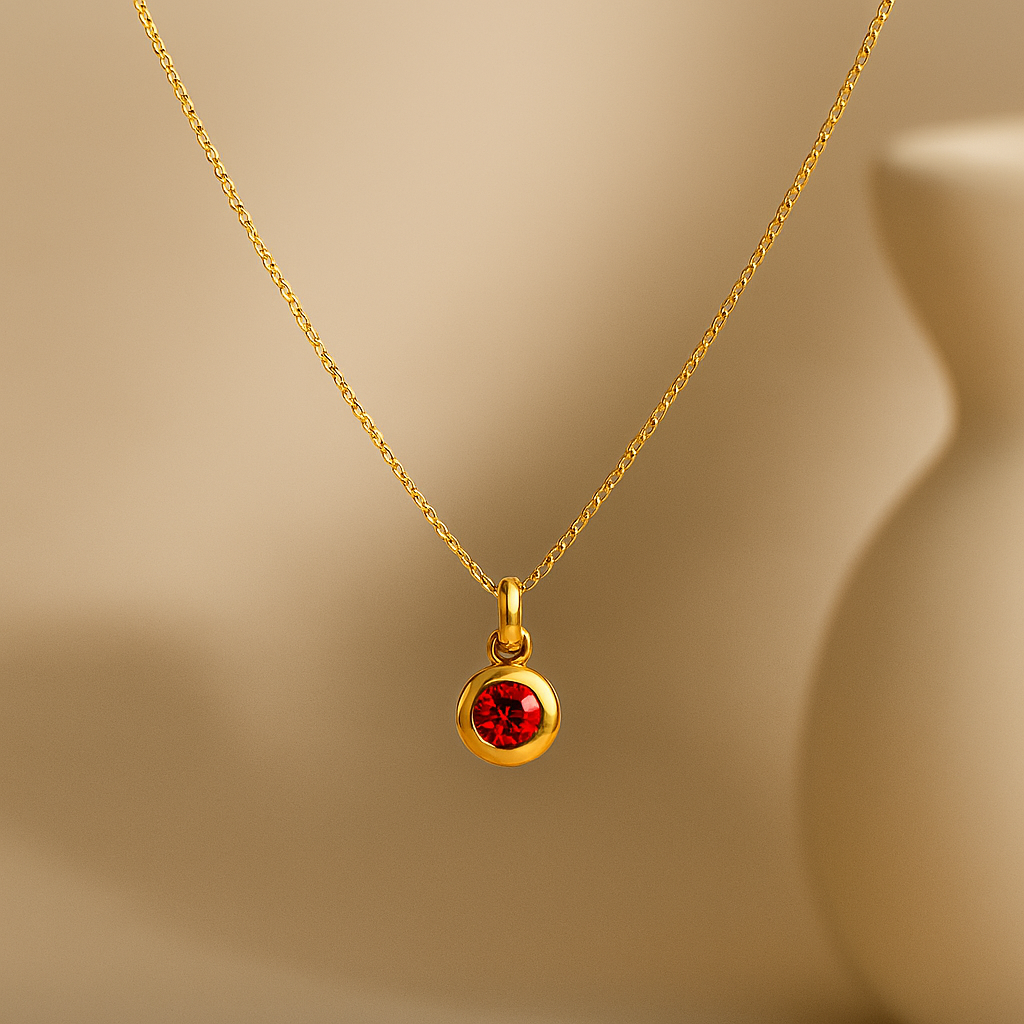 October Birthstone Necklace : NEC_OCTOBBI_S_2952