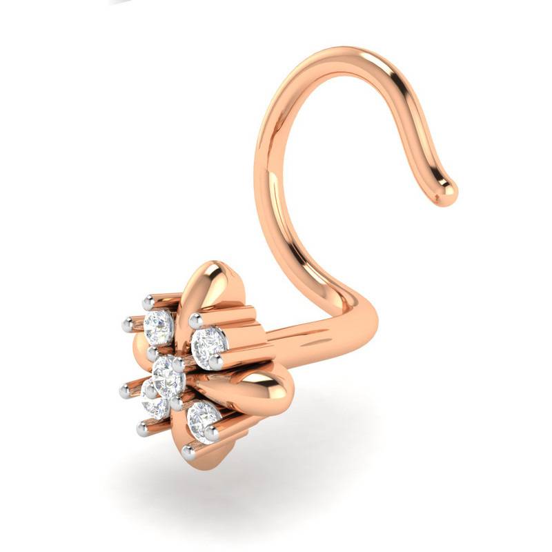 Avsar 9K Bis Hallmarked | Nosepin For Women/Girls |  Avno030 : AVNO030PC