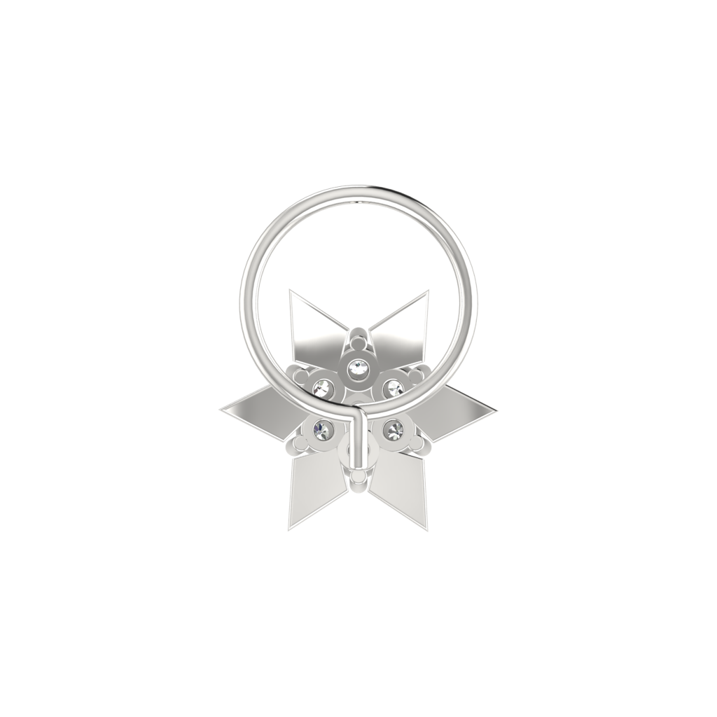 Avsar 9K Bis Hallmarked | Nosepin For Women/Girls |  Avno120 : AVNO120WC