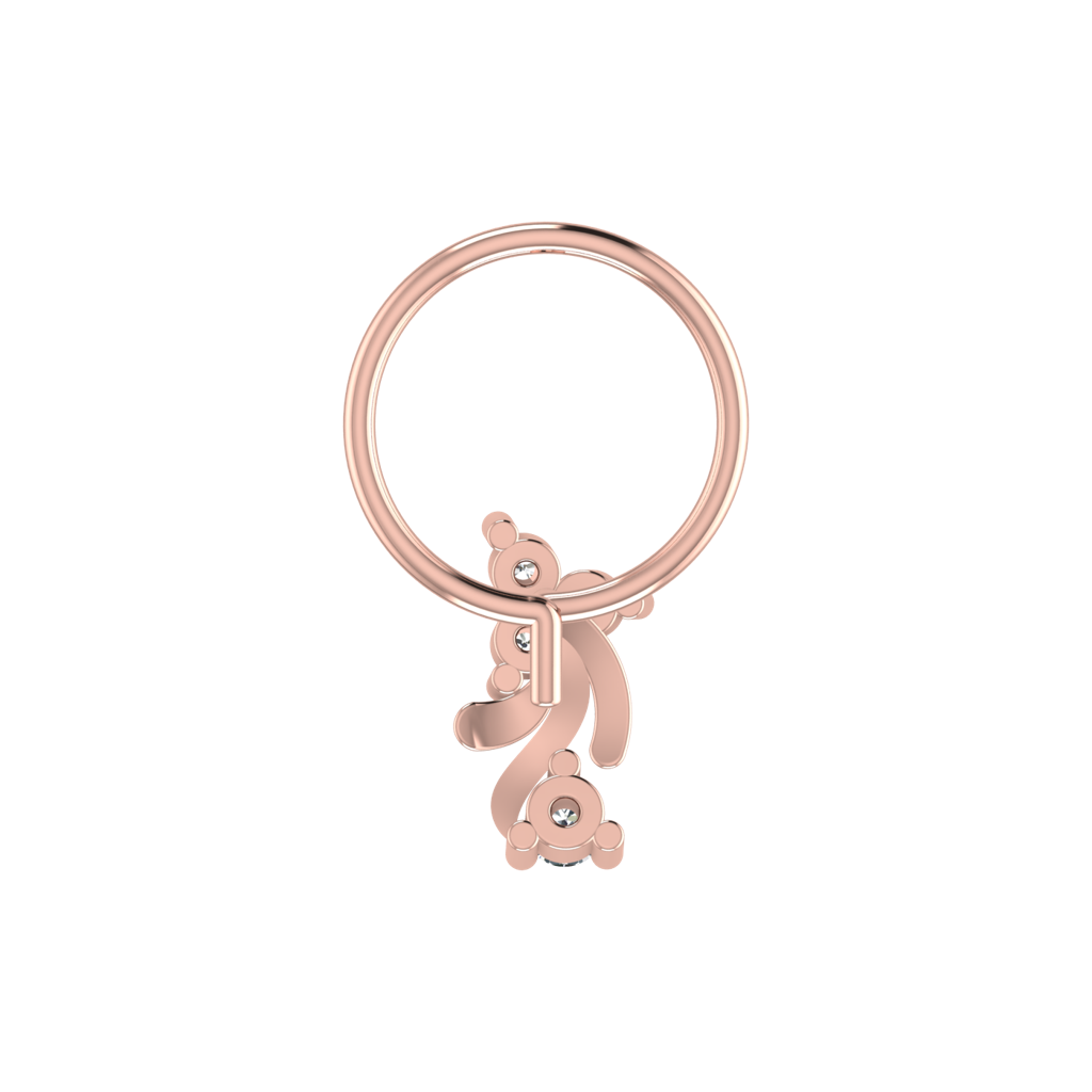 Avsar 9K Bis Hallmarked | Nosepin For Women/Girls |  Avno238 : AVNO238PC