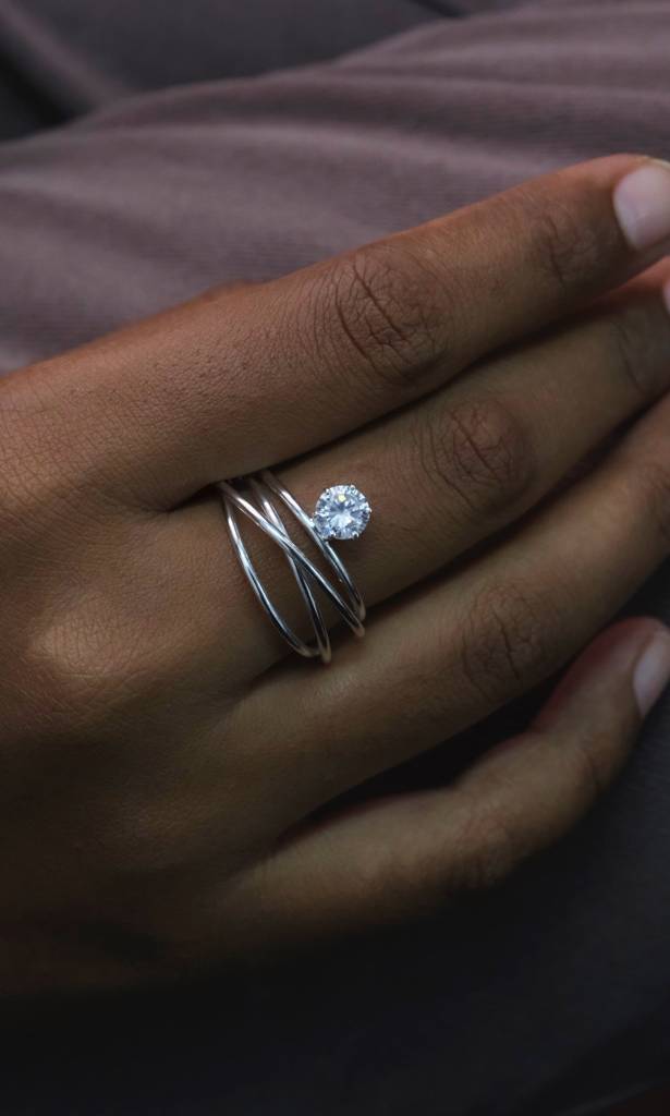 Spiral Diamond Ring : RIN_SPIRADI_GV3_0505