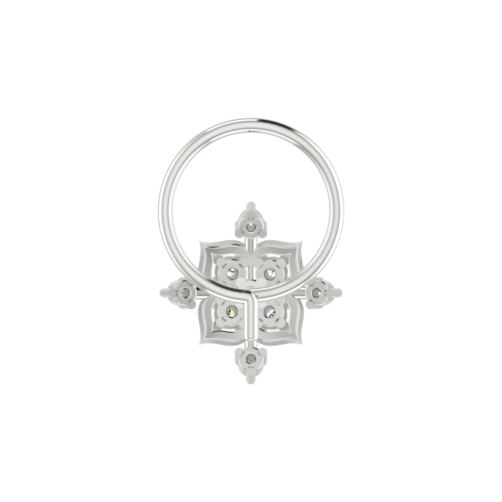 Avsar 9K Bis Hallmarked | Nosepin For Women/Girls |  Avno217 : AVNO217WC