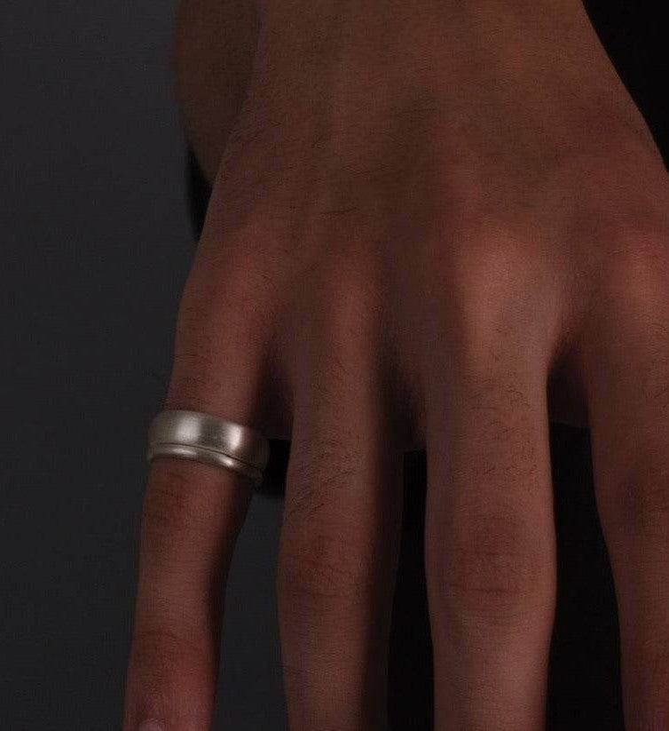 4 Mm Matte Ring : RIN_4MM_GV5_2277