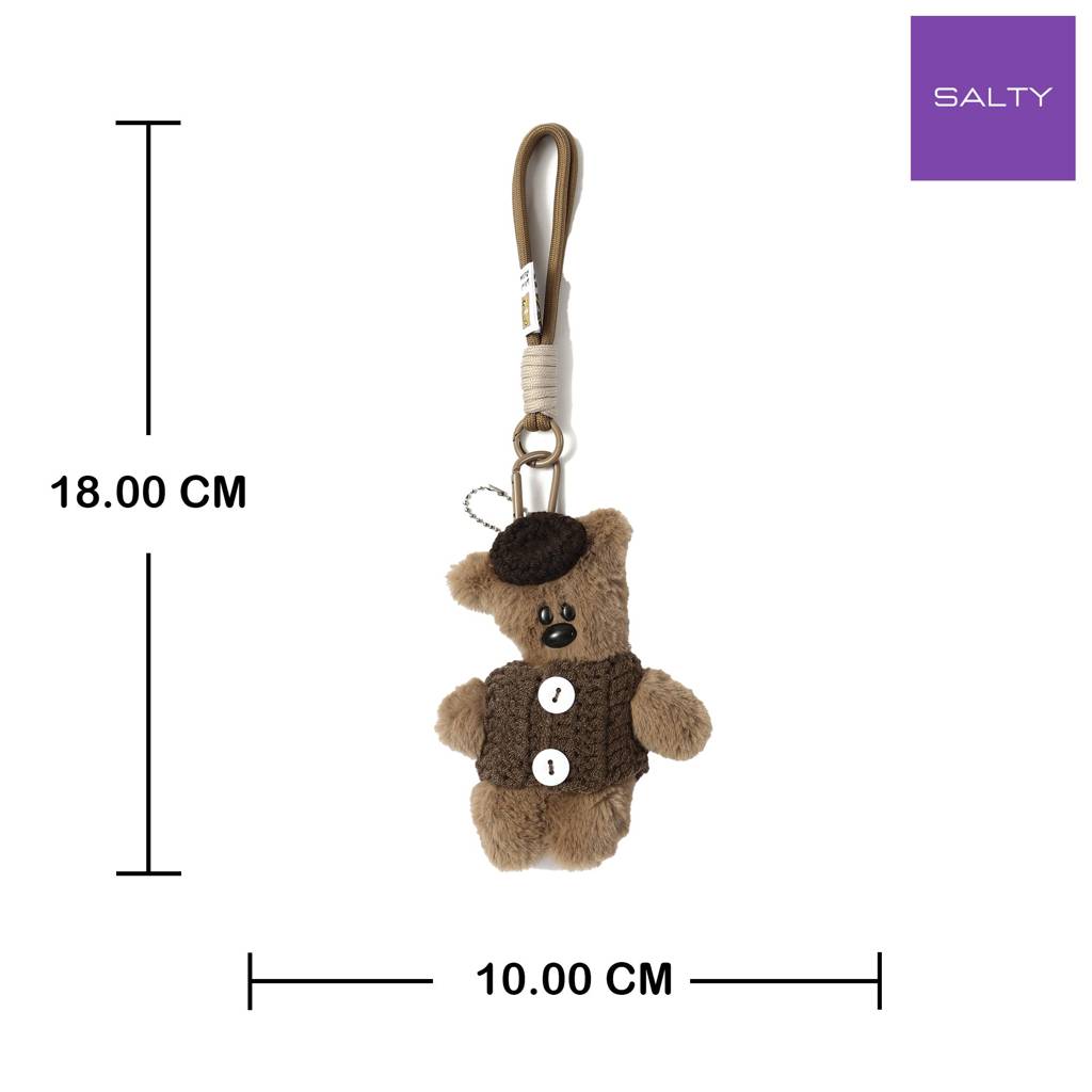 Mr. Bean Teddy Bag Charm : C-BG-0037-BR