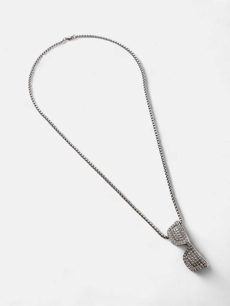 Men'S The Sunglass Pendant Necklace - Metallic Silver : FAPD1123