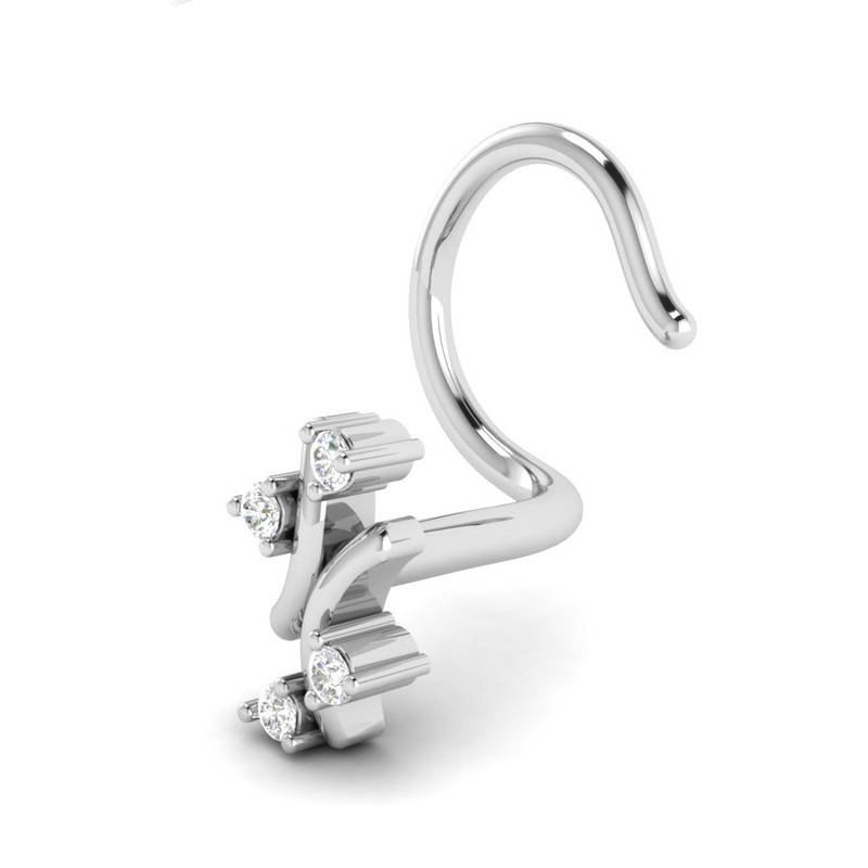 Avsar 9K Bis Hallmarked | Nosepin For Women/Girls |  Avno050 : AVNO050WC