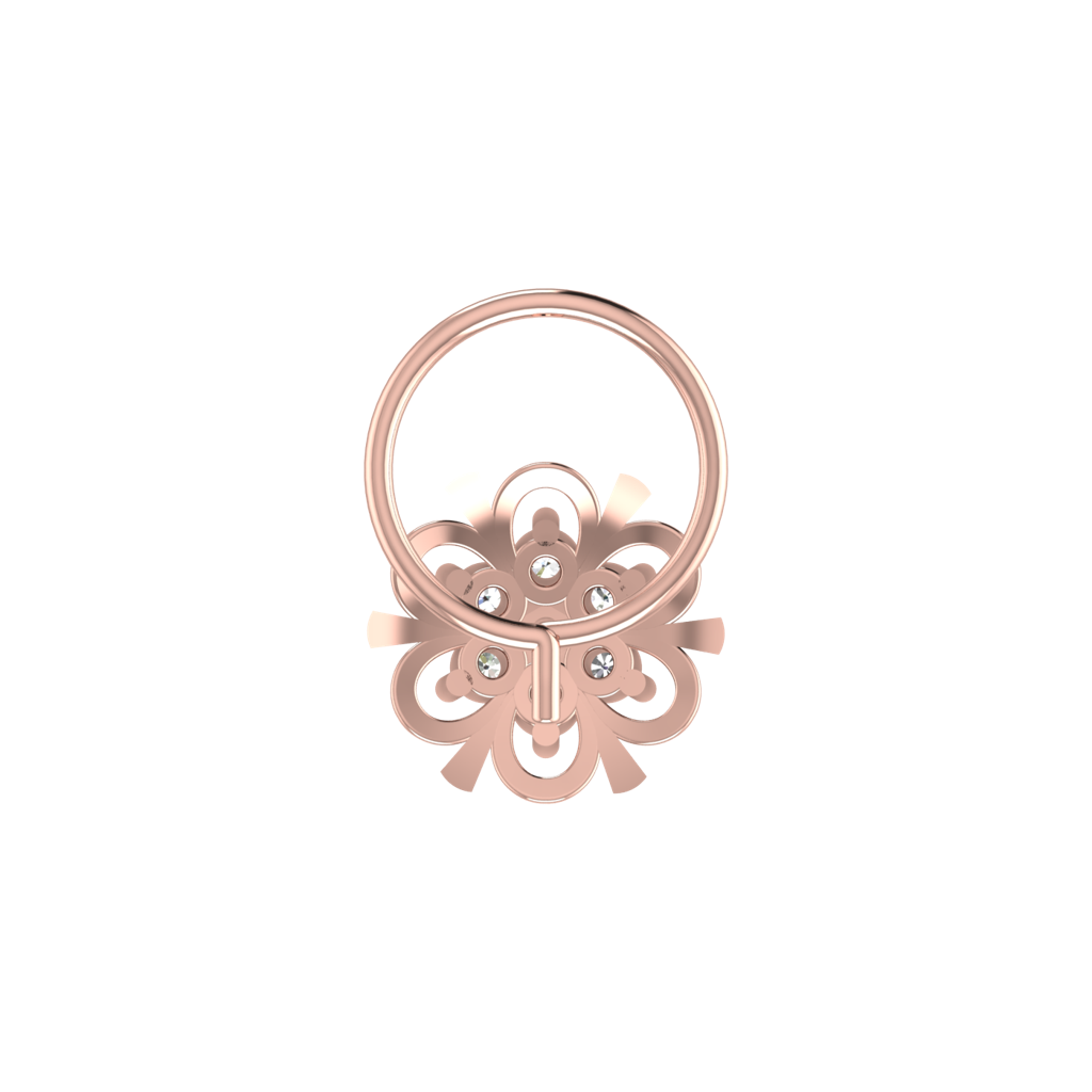 Avsar 9K Bis Hallmarked | Nosepin For Women/Girls |  Avno116 : AVNO116PC