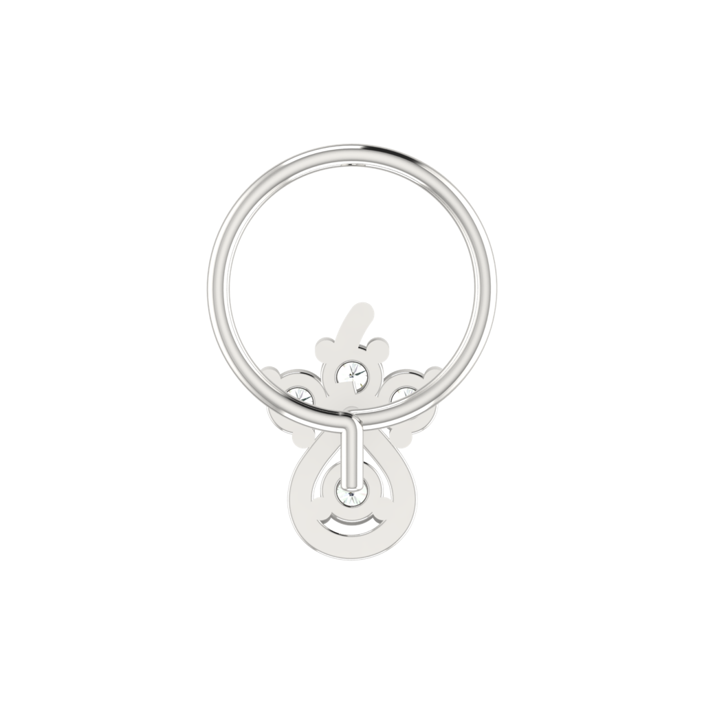 Avsar 9K Bis Hallmarked | Nosepin For Women/Girls |  Avno259 : AVNO259WC