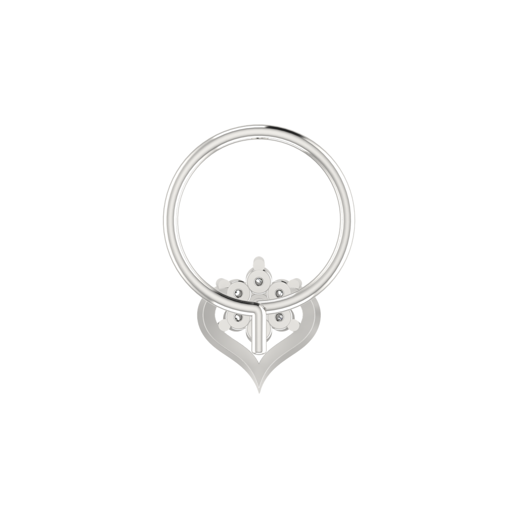 Avsar 9K Bis Hallmarked | Nosepin For Women/Girls |  Avno193 : AVNO193WC