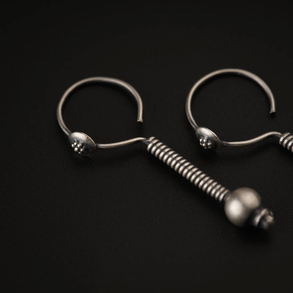 Ognia Jaisalmer Silver Earrings : 03327895