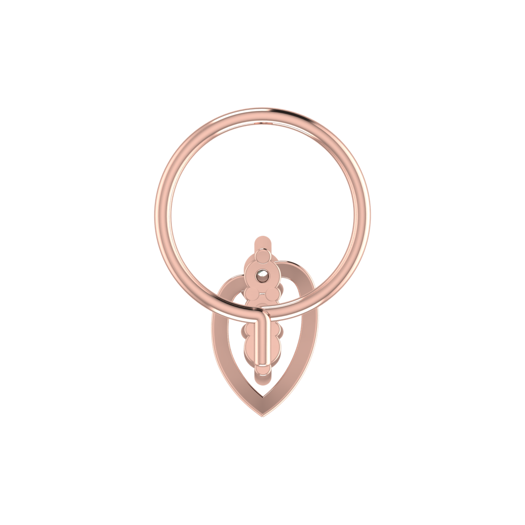Avsar 9K Bis Hallmarked | Nosepin For Women/Girls |  Avno281 : AVNO281PC