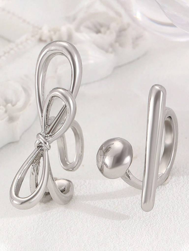 Set Of 3 Funked-Up Stack Ring : RC34255-S