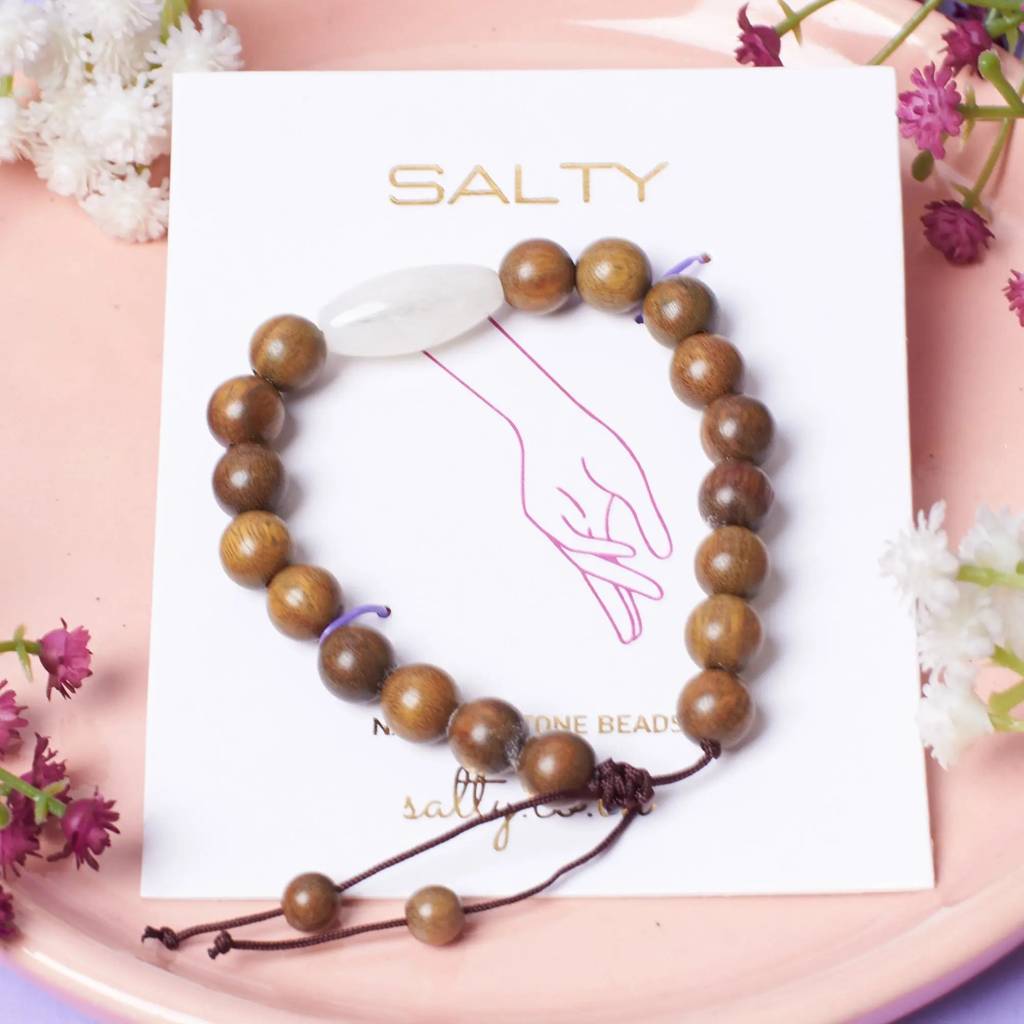 Elemental Rosewood Beaded Band : BS12419