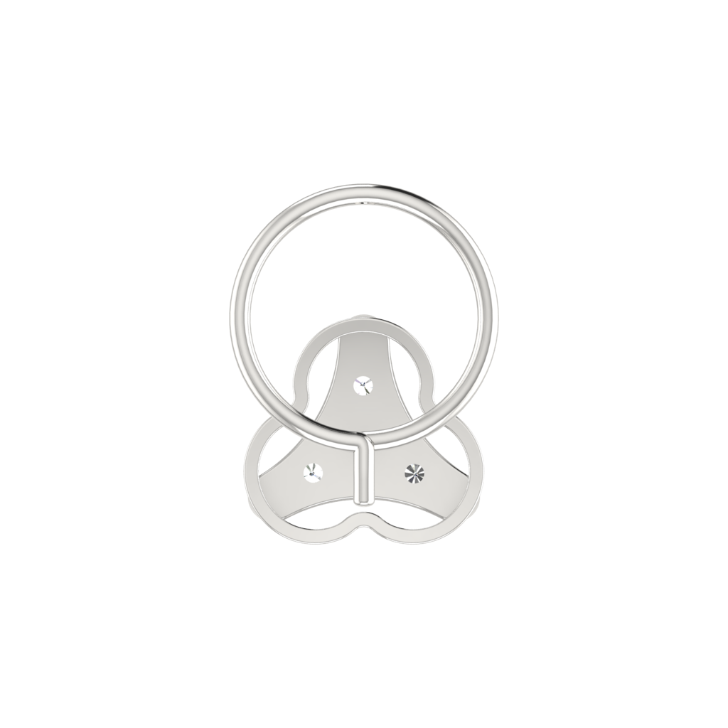 Avsar 9K Bis Hallmarked | Nosepin For Women/Girls |  Avno084 : AVNO084WC