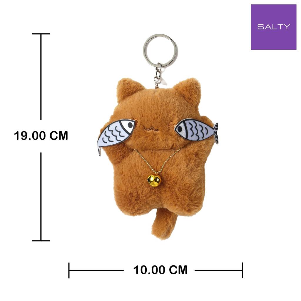 Fish Eye Teddy Bag Charm : C-BG-0029-BR