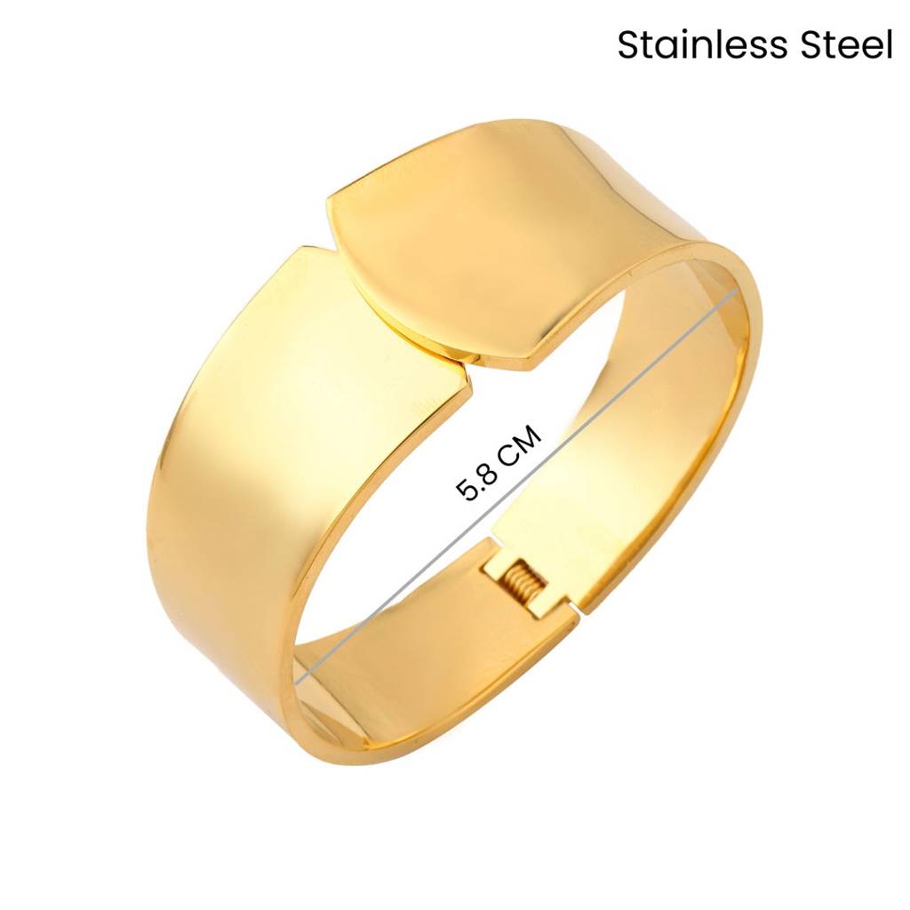 Luxe Radiance Gold Cuff : BS13286-G