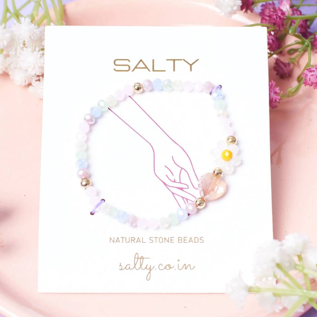 Sunflower Dreamscape Beaded Band : BS12416