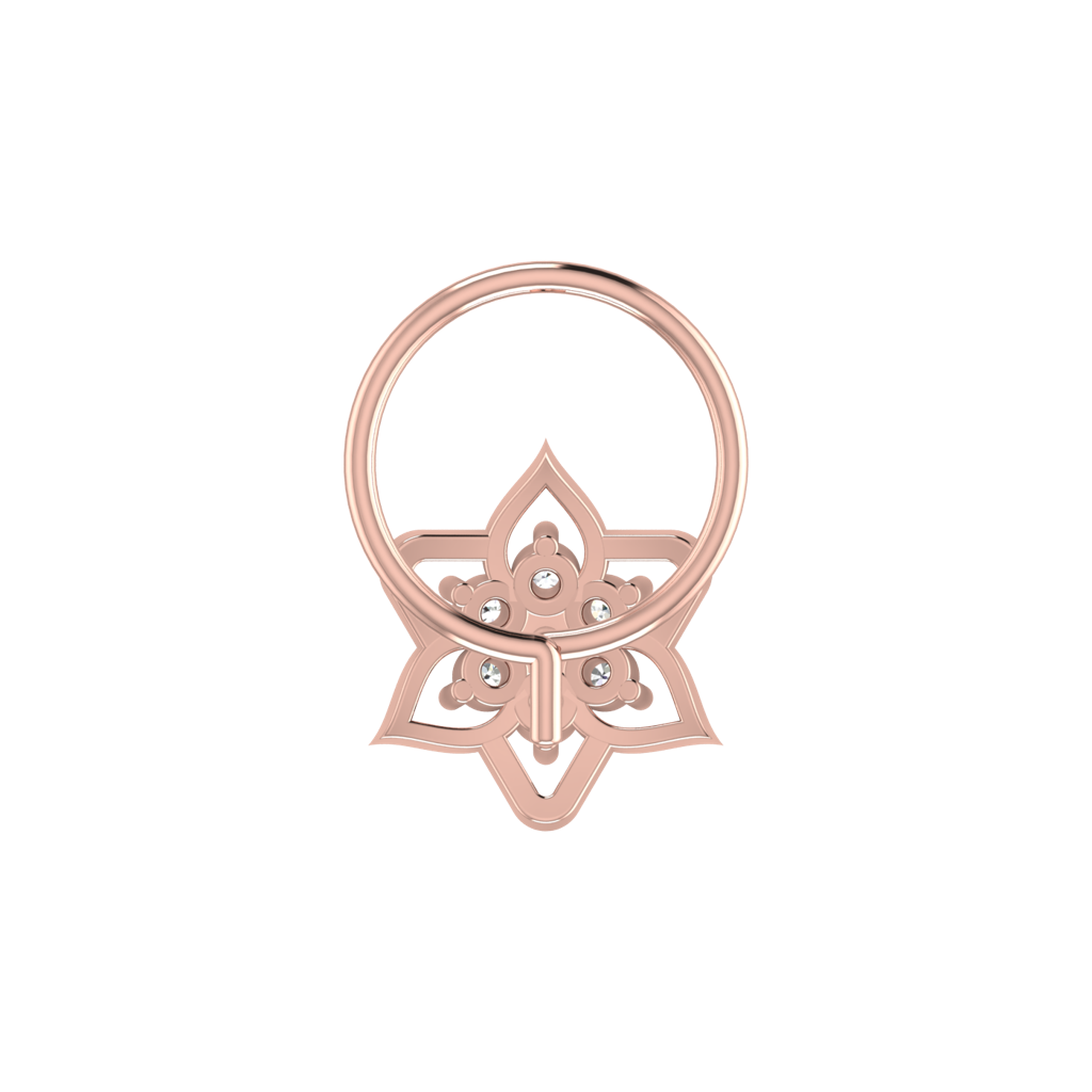 Avsar 9K Bis Hallmarked | Nosepin For Women/Girls |  Avno135 : AVNO135PC