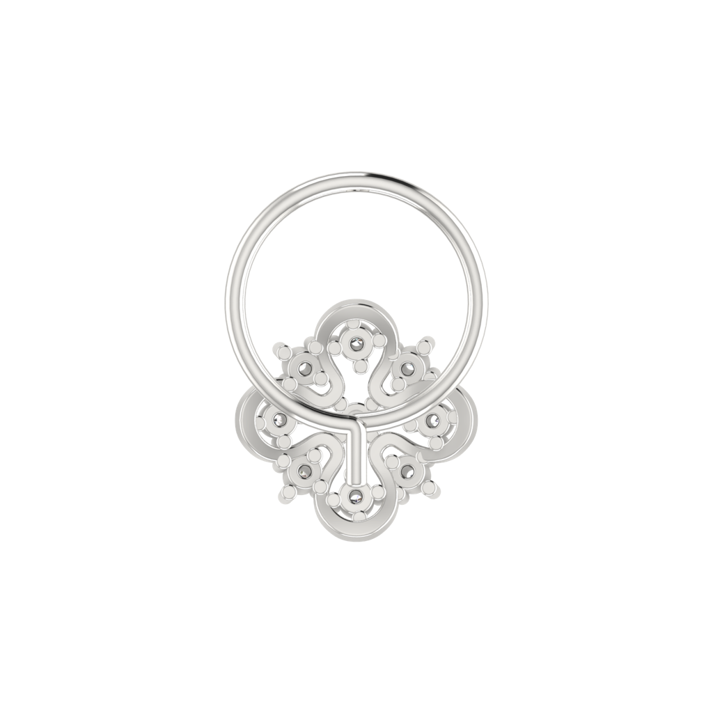 Avsar 9K Bis Hallmarked | Nosepin For Women/Girls |  Avno173 : AVNO173WC