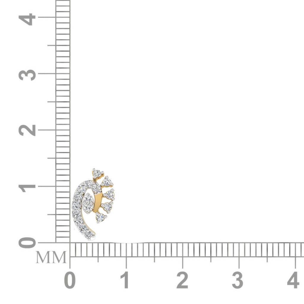 Avsar 9K Bis Hallmarked | Earring For Women/Girls | Ave990 : AVE990YC