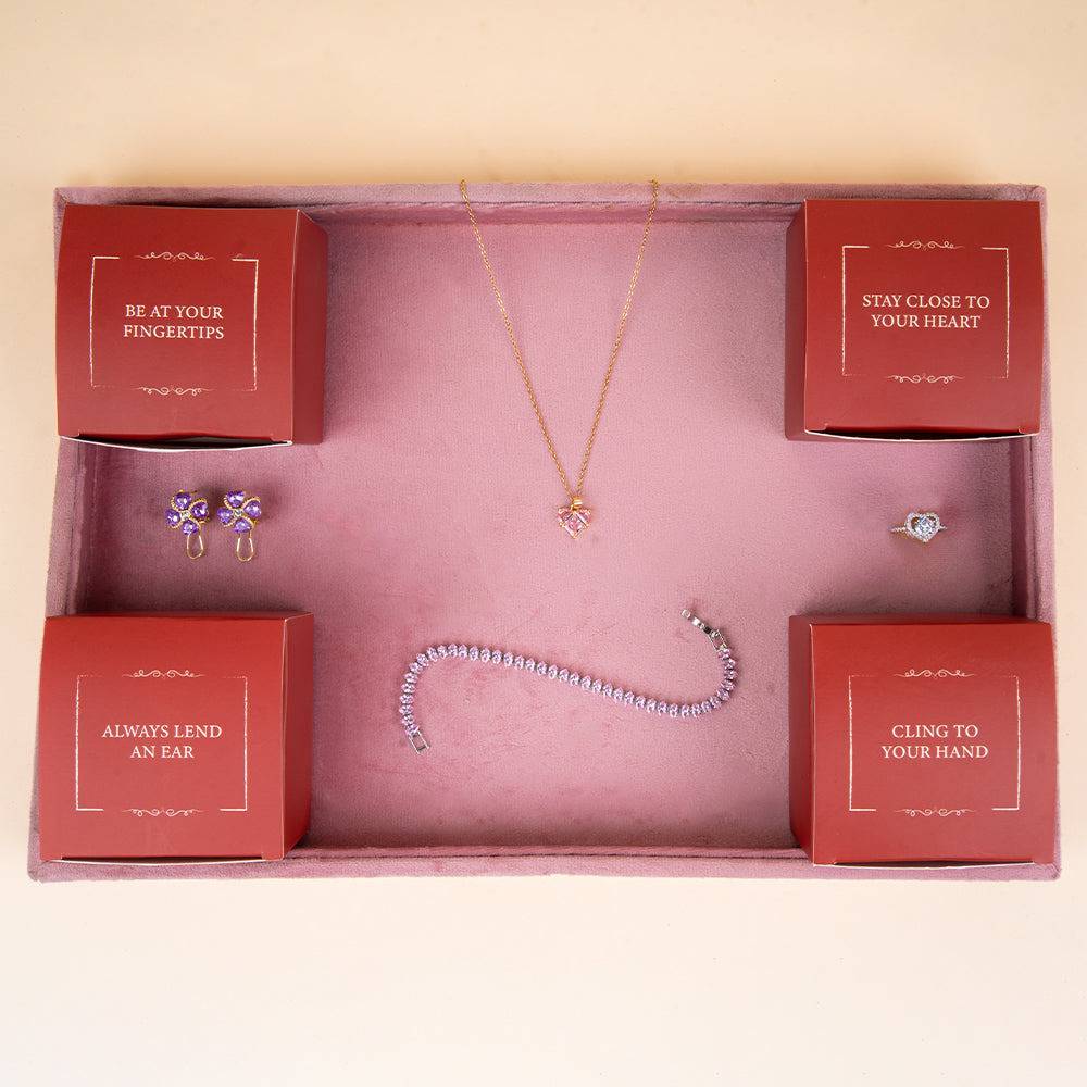 Red Heartbeat Gift Box : HEARTBEATGIFTBOX-RED-3