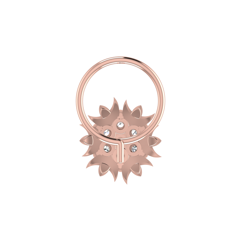 Avsar 9K Bis Hallmarked | Nosepin For Women/Girls |  Avno123 : AVNO123PC