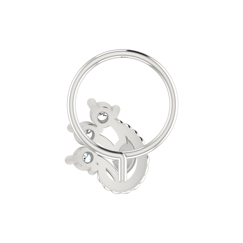 Avsar 9K Bis Hallmarked | Nosepin For Women/Girls |  Avno247 : AVNO247WC