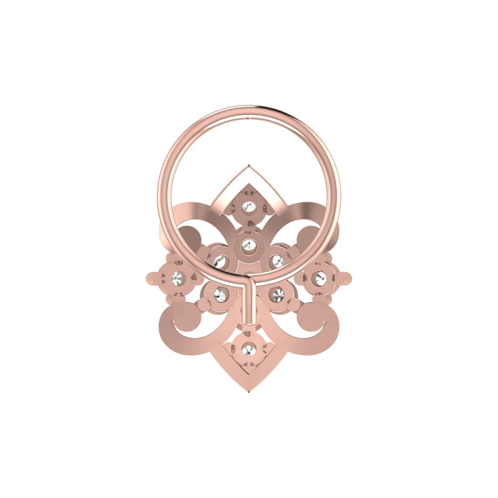 Avsar 9K Bis Hallmarked | Nosepin For Women/Girls |  Avno098 : AVNO098PC
