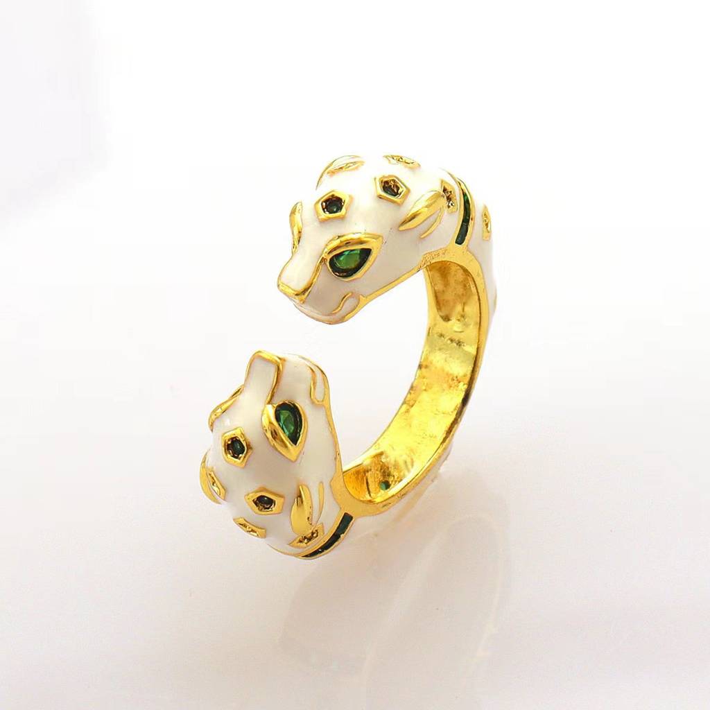 Ivory King Bangle And Ring Combo - White : BR2C3264B