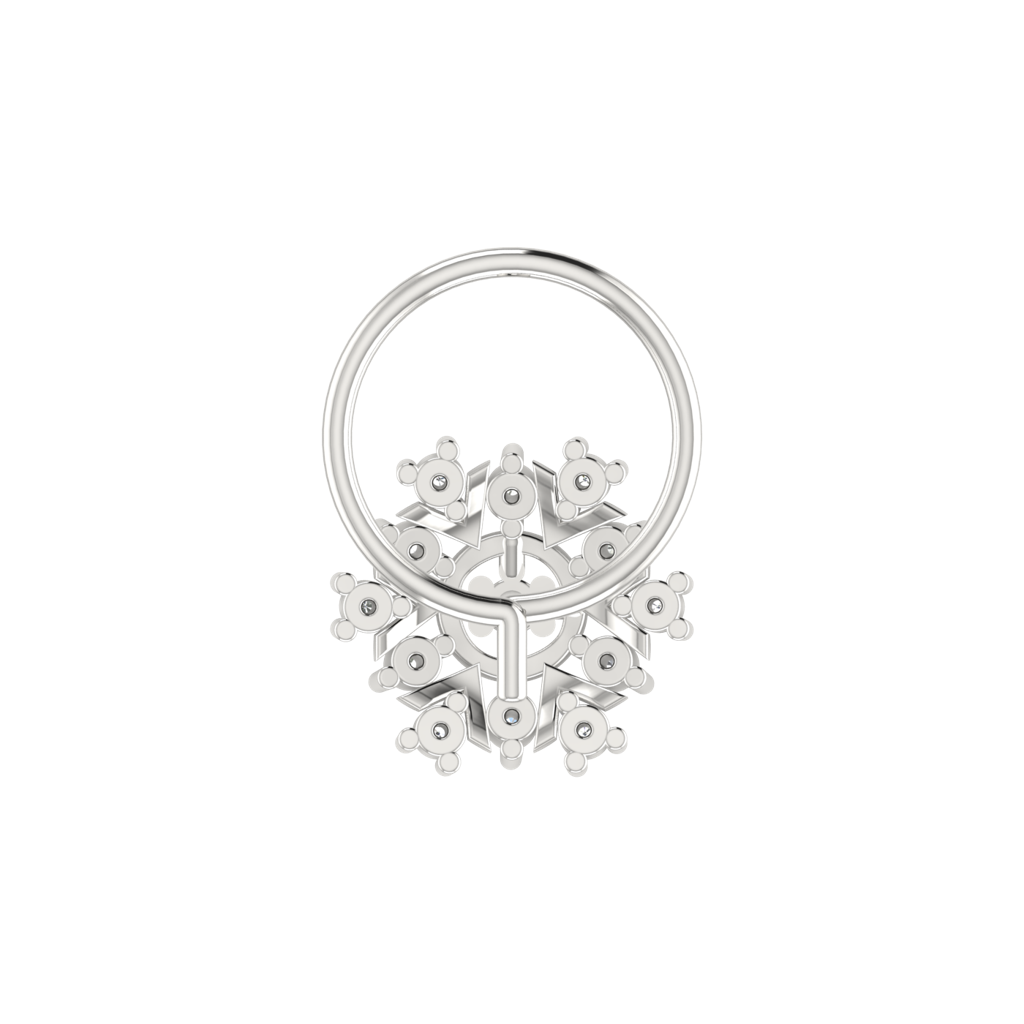 Avsar 9K Bis Hallmarked | Nosepin For Women/Girls |  Avno191 : AVNO191WC