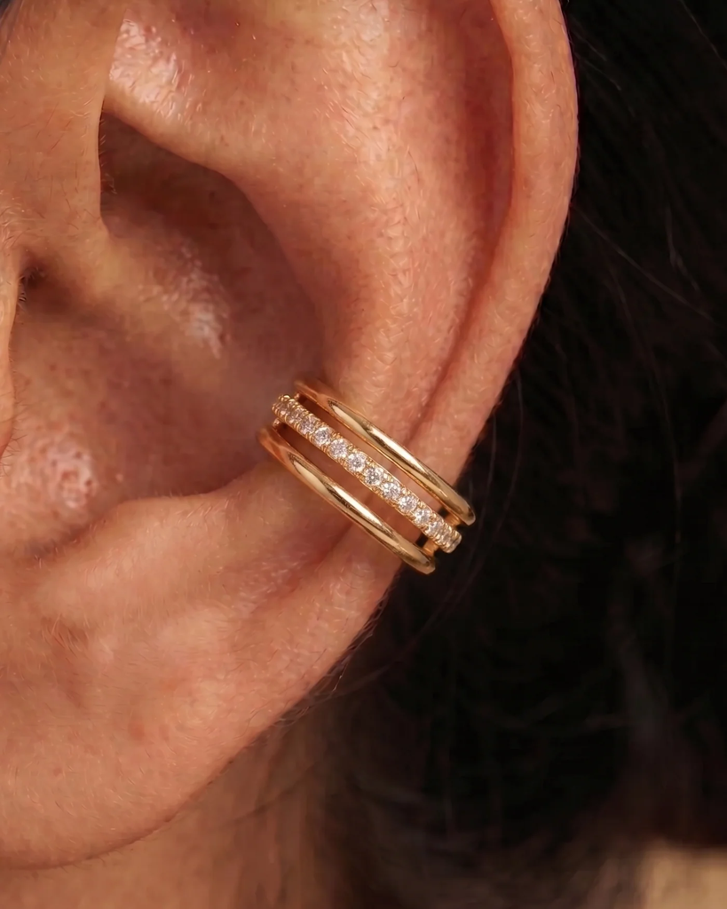 Luna Duo Ear Cuff : TE240