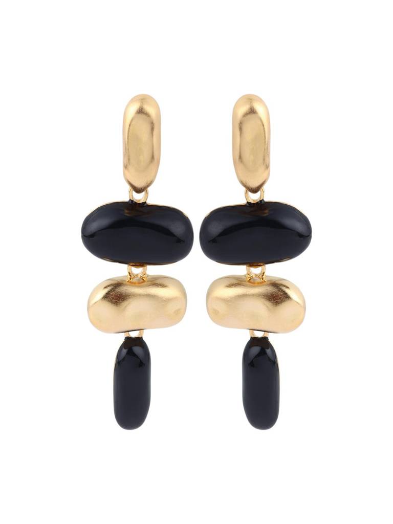 Modern Muse Dual-Tone Drops : WER183MLBLK