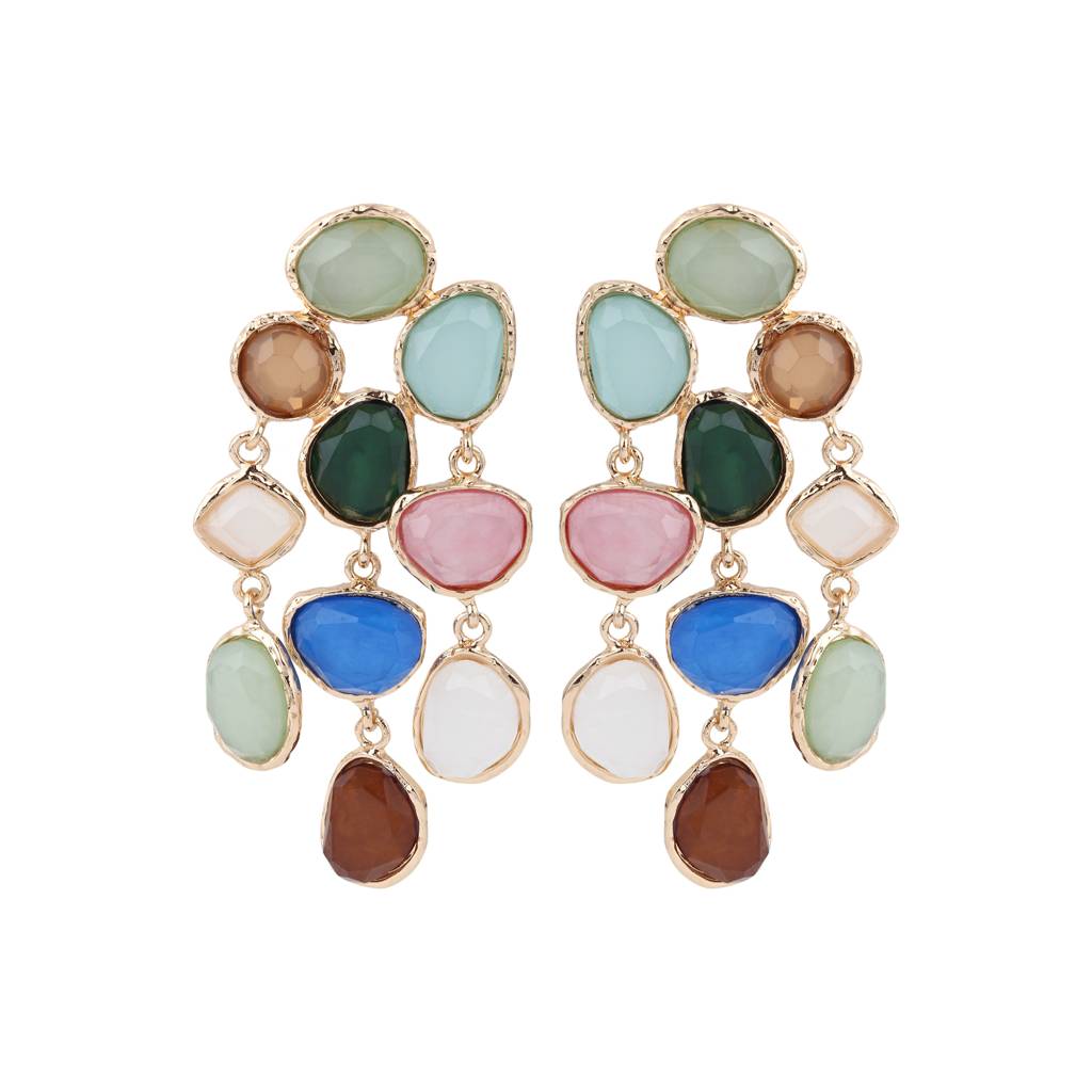 Boho Bloom Cascade Earrings. : WER161JMMLT