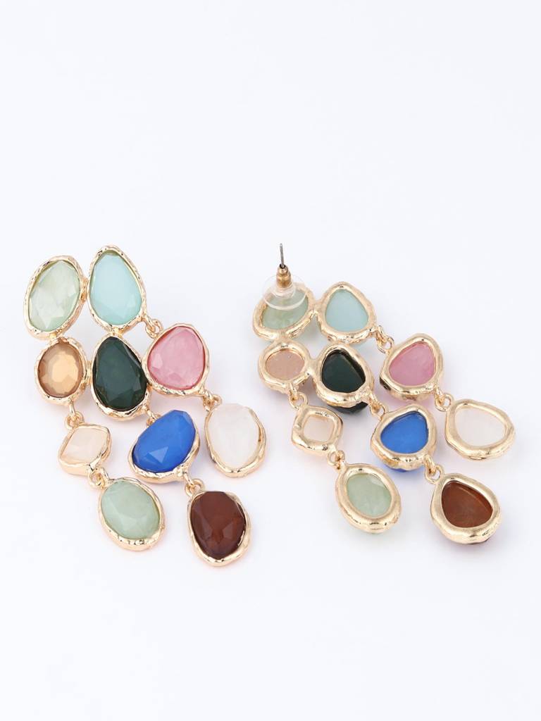 Boho Bloom Cascade Earrings. : WER161JMMLT
