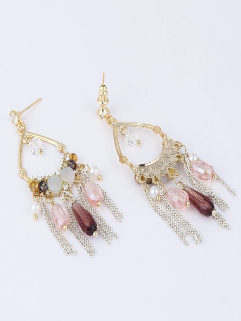 Boho Luxe Dangle Earrings : WER168LLGLD