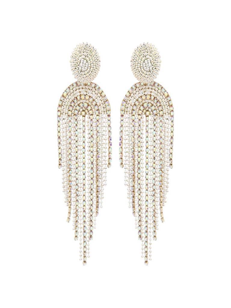 Glimmering Cascades Drop Earring : WER163LLSLV