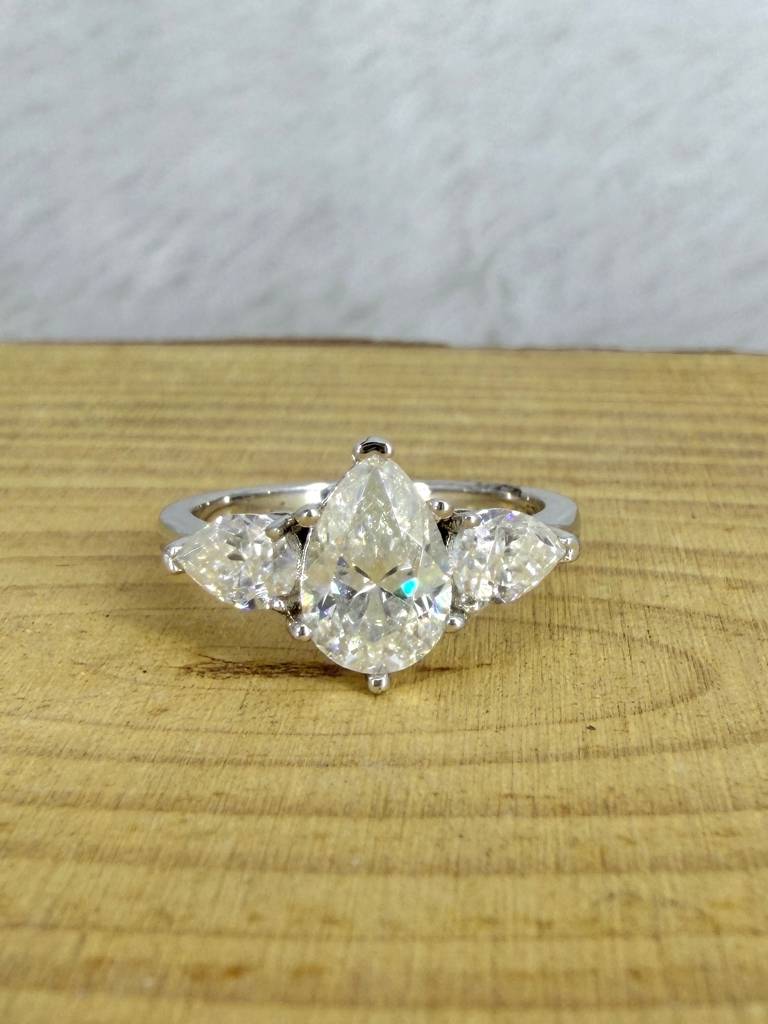 Lunar Muse 1.4Ct Moissanite Engagement Ring : GJRG0018RG925277