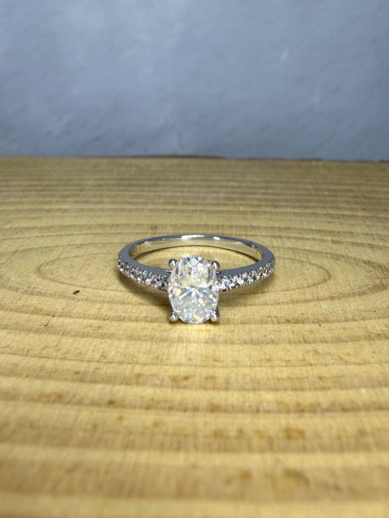 Cinder Dawn 2.5Ct Moissanite Engagement Ring : GJRG0008RG92577
