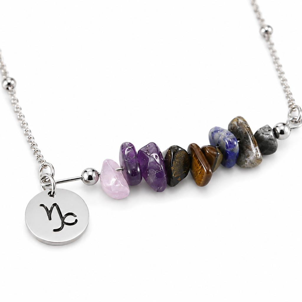 Zodiac Sign Necklaces- Capricorn : 00088-Capricorn