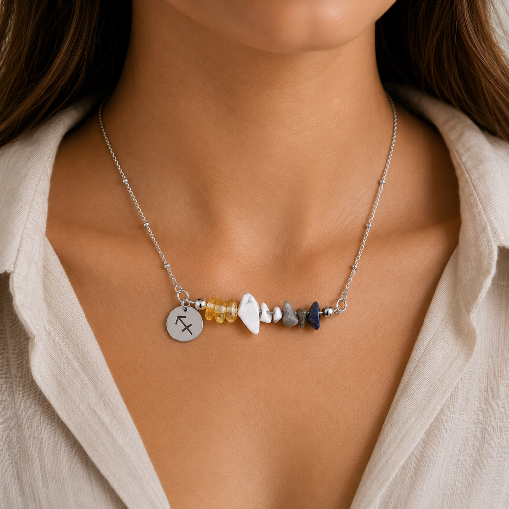 Zodiac Sign Necklaces- Sagittarius : 00096-Sagittarius