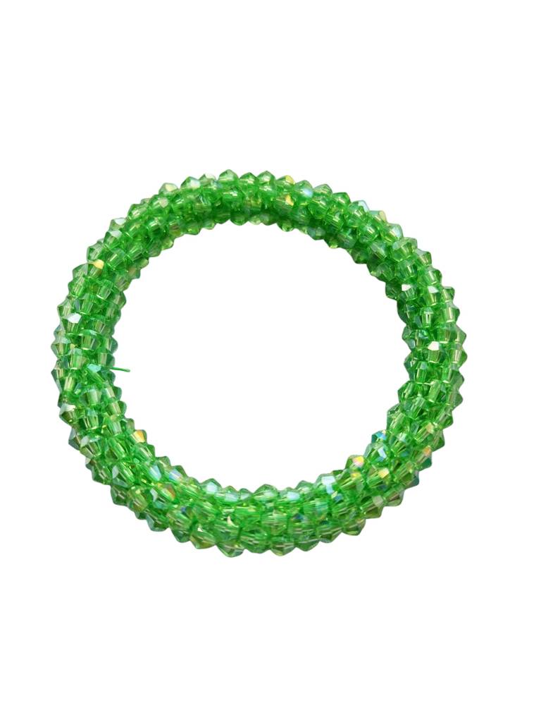 Unisex Crystal Bloom – Adjustable Crystal Bead Bracelets : CRY-PSG-BLT-ONB-040
