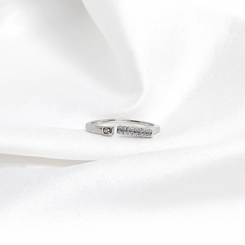 Glossy Dome 925 Silver Ring – Bold Everyday Statement Ring : LRG-110086