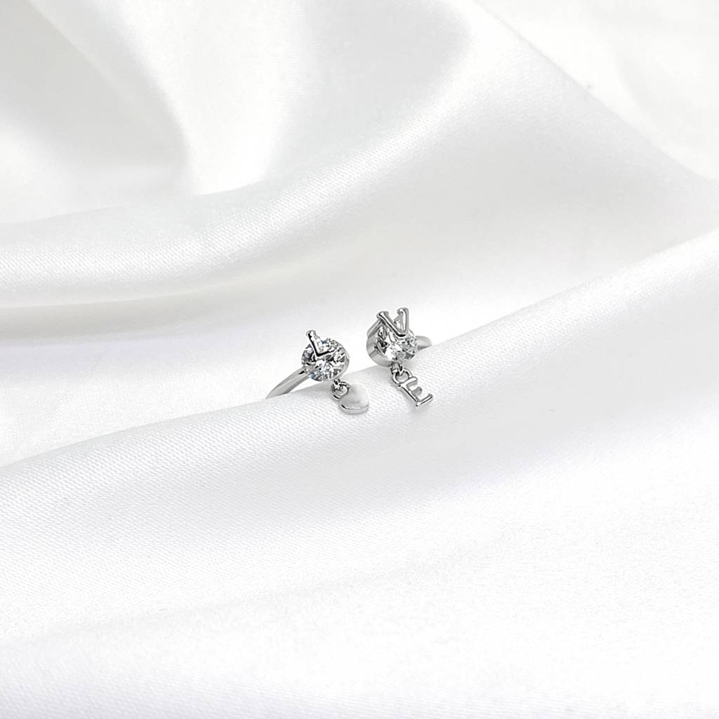 Infinity Love 925 Silver Ring – Symbolic Forever Love Ring : LRG-110063