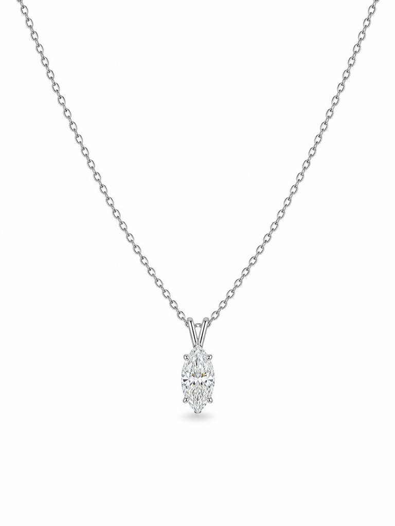 Soraya Moissanite Pendant : GJPD0006PD925121