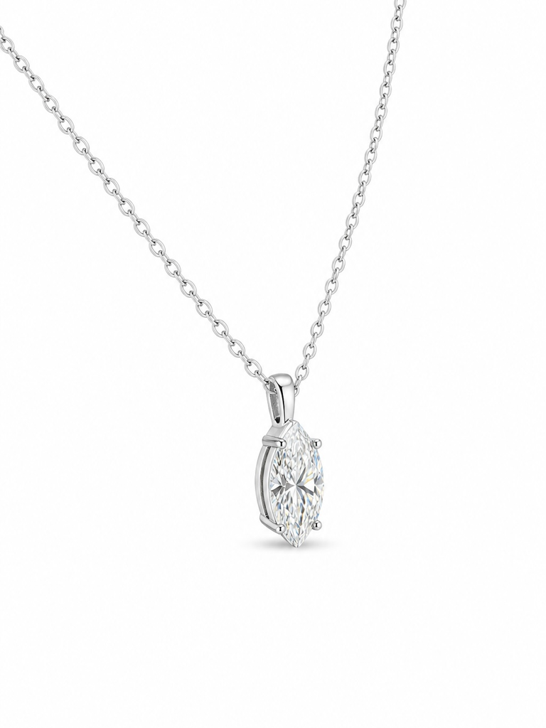 Soraya Moissanite Pendant : GJPD0006PD925121
