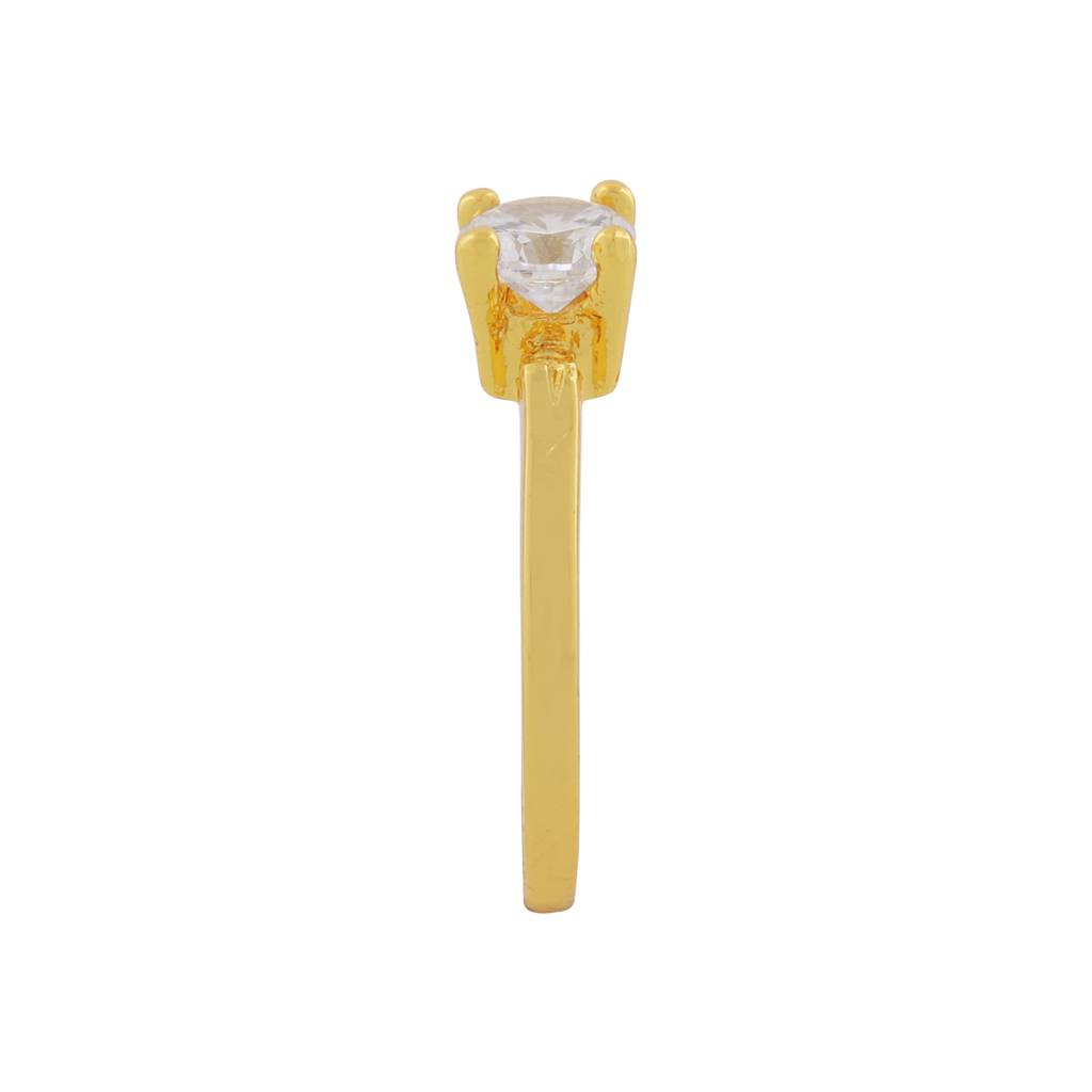 Estele Gold Plated Pretty Ring With Crystal For Women : 306RING