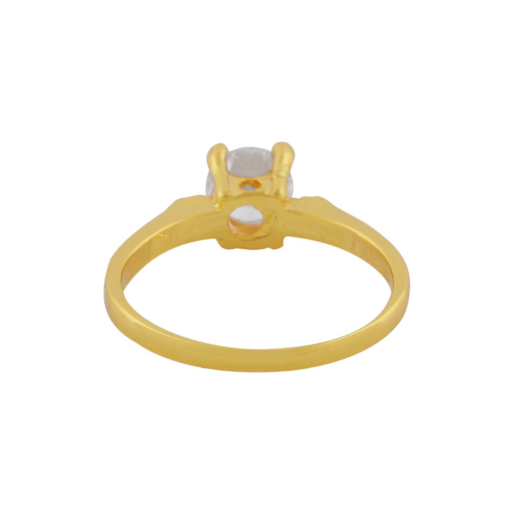 Estele Gold Plated Pretty Ring With Crystal For Women : 306RING