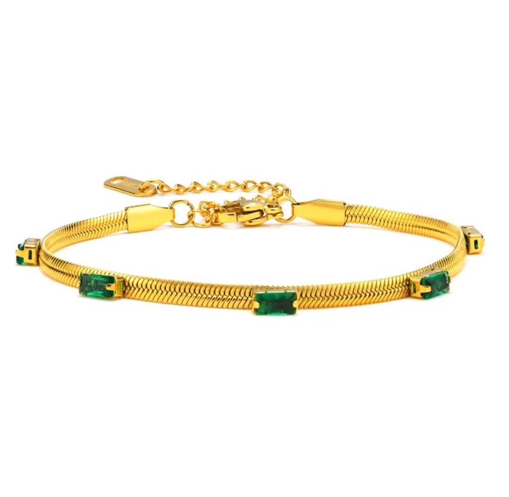 Emerald Glow Bracelet : Le223