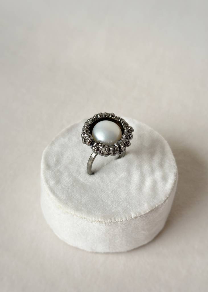Reef Pearl Ring : AO9BL-10