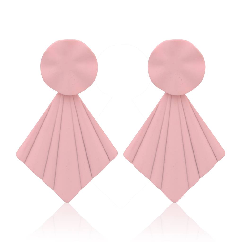 Petal Pop Fan Earrings : WER199JMBPNK